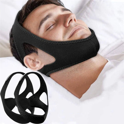 Anti-Snoring Chin Strap – Sleep Better, Breathe Easier, Live Happier!