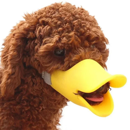 Silicone Duck Muzzle Mask for Dogs – Anti-Bite & Anti-Bark