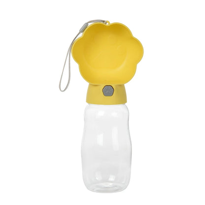 2-in-1 Portable Dog Water Bottle with Food Container