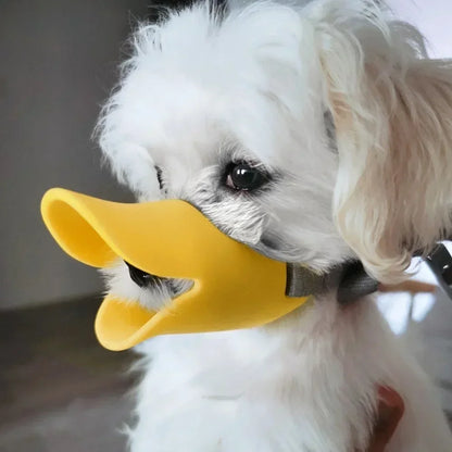 Silicone Duck Muzzle Mask for Dogs – Anti-Bite & Anti-Bark